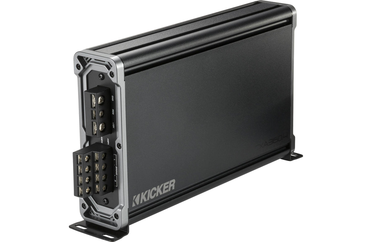 Kicker 46CSC654 x2 Pair 6.5" Speakers + 46CXA360.4T Amplifier - Freemans Car Stereo