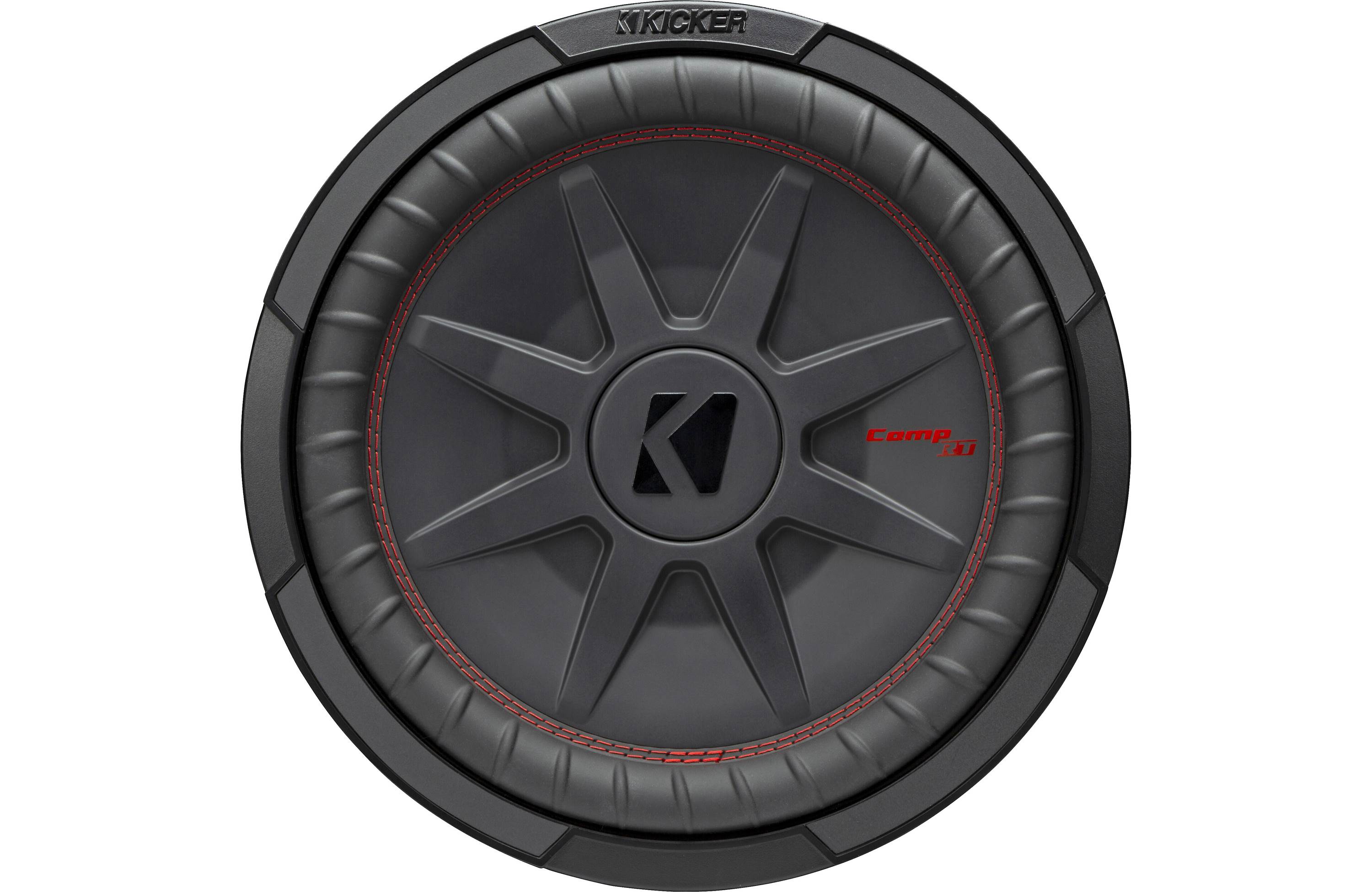 Kicker 48CWRT122 Shallow-Mount 12" Subwoofer with Dual 2-Ohm Voice Coils - Freemans Car Stereo