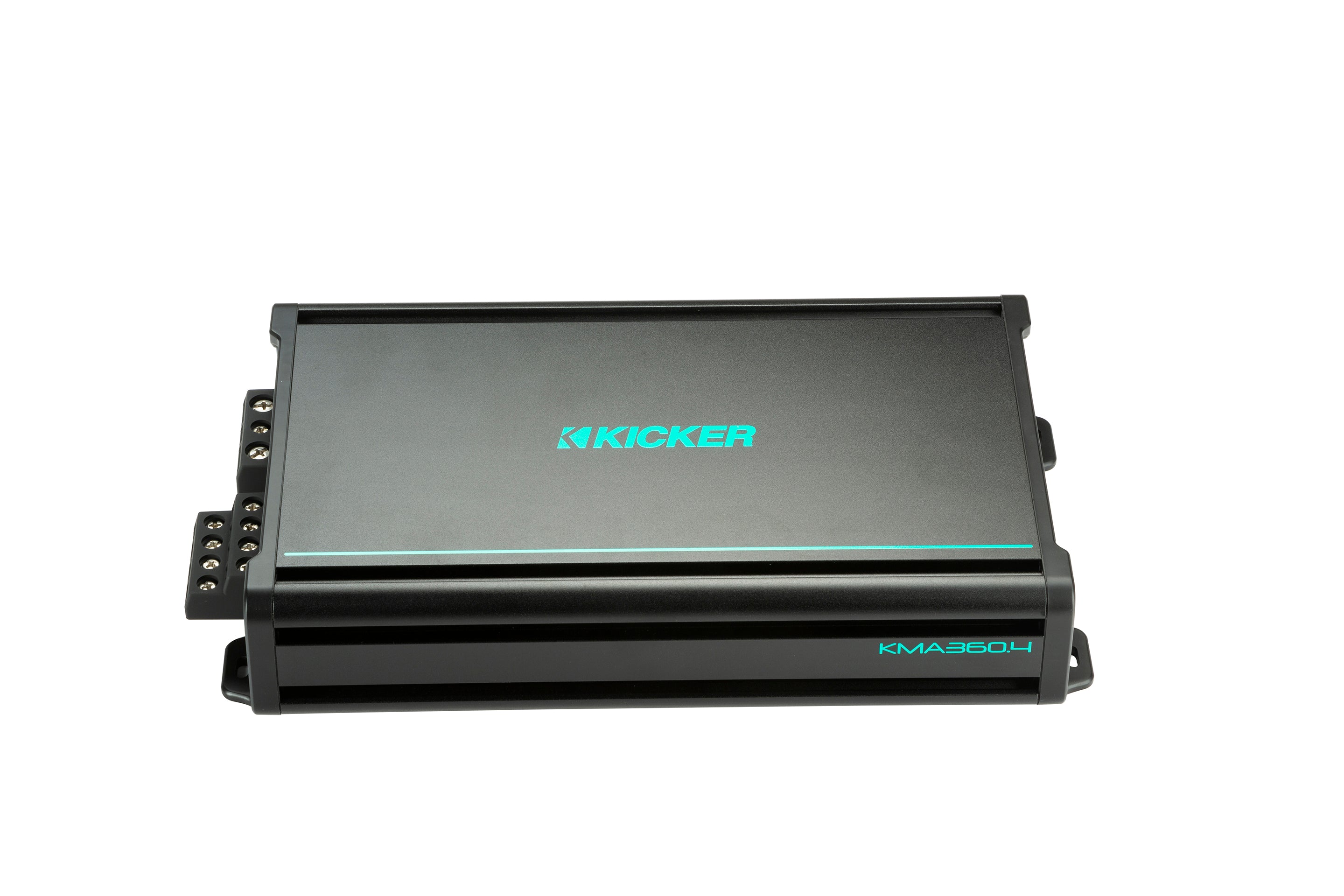 Kicker 45KM654L x2 Pairs 6.5" Speakers + 48KMA3604 Amp + FREE 41KMLC Remote Marine Bundle