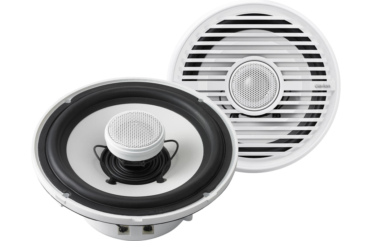 Clarion M505B1 Marine Audio Package M505 + Pair 6.5" Marine Speakers