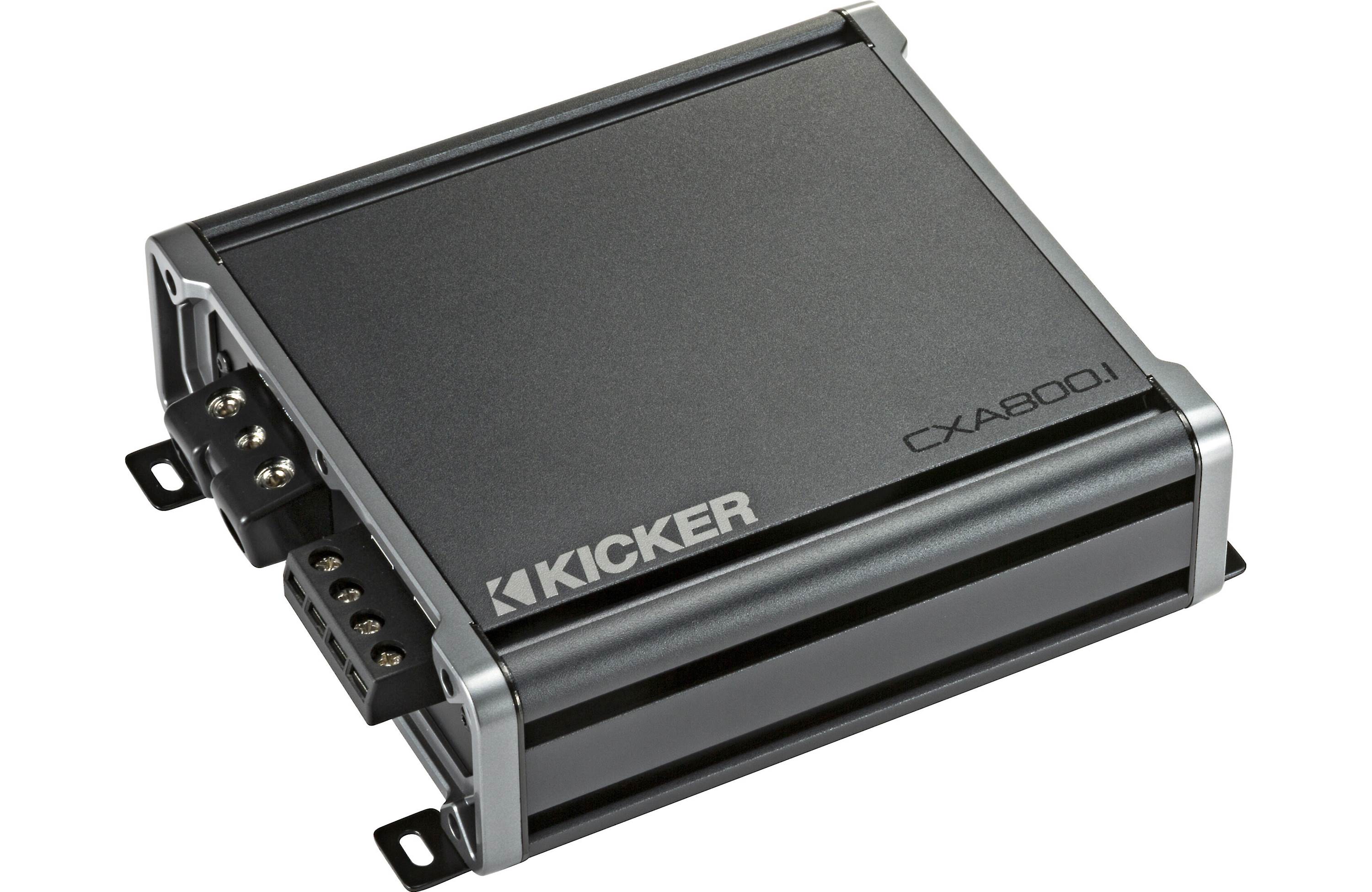 Kicker 46CXA800.1 CX Series 800 Watt Mono Class D Amplifier - Freemans Car Stereo