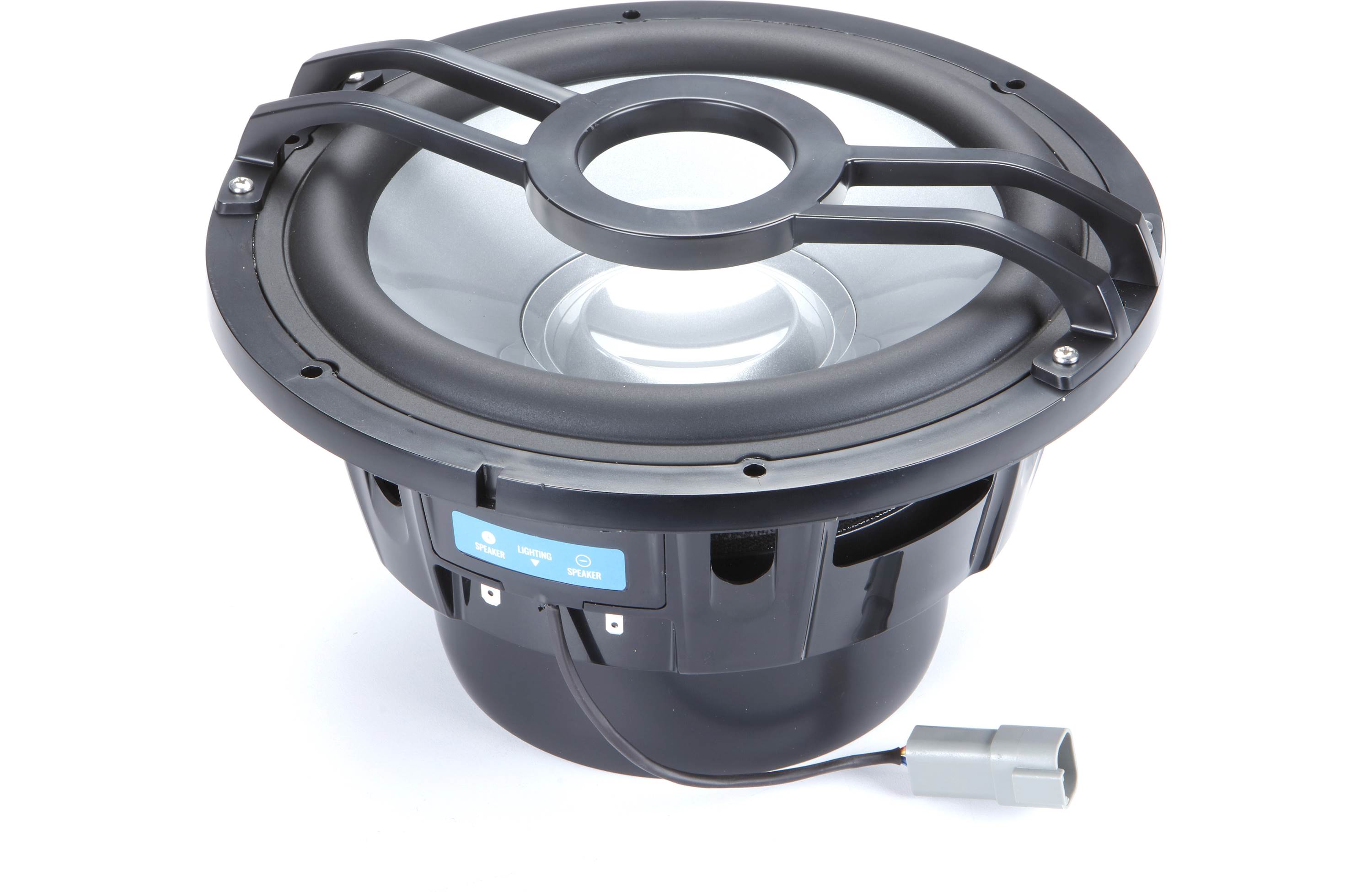 Clarion CMS-651-SWB x2 Pair + CMSP-101RGB-4 + XC2510 Marine Bundle