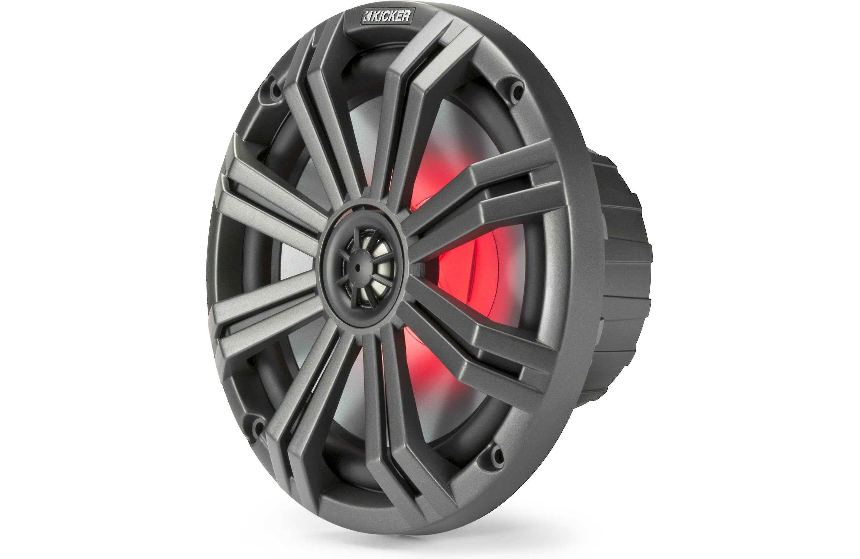 Kicker 45KM84L x3 Pair Marine Speaker + 48KMA6006 Amp + FREE 41KMLC Remote Bundle