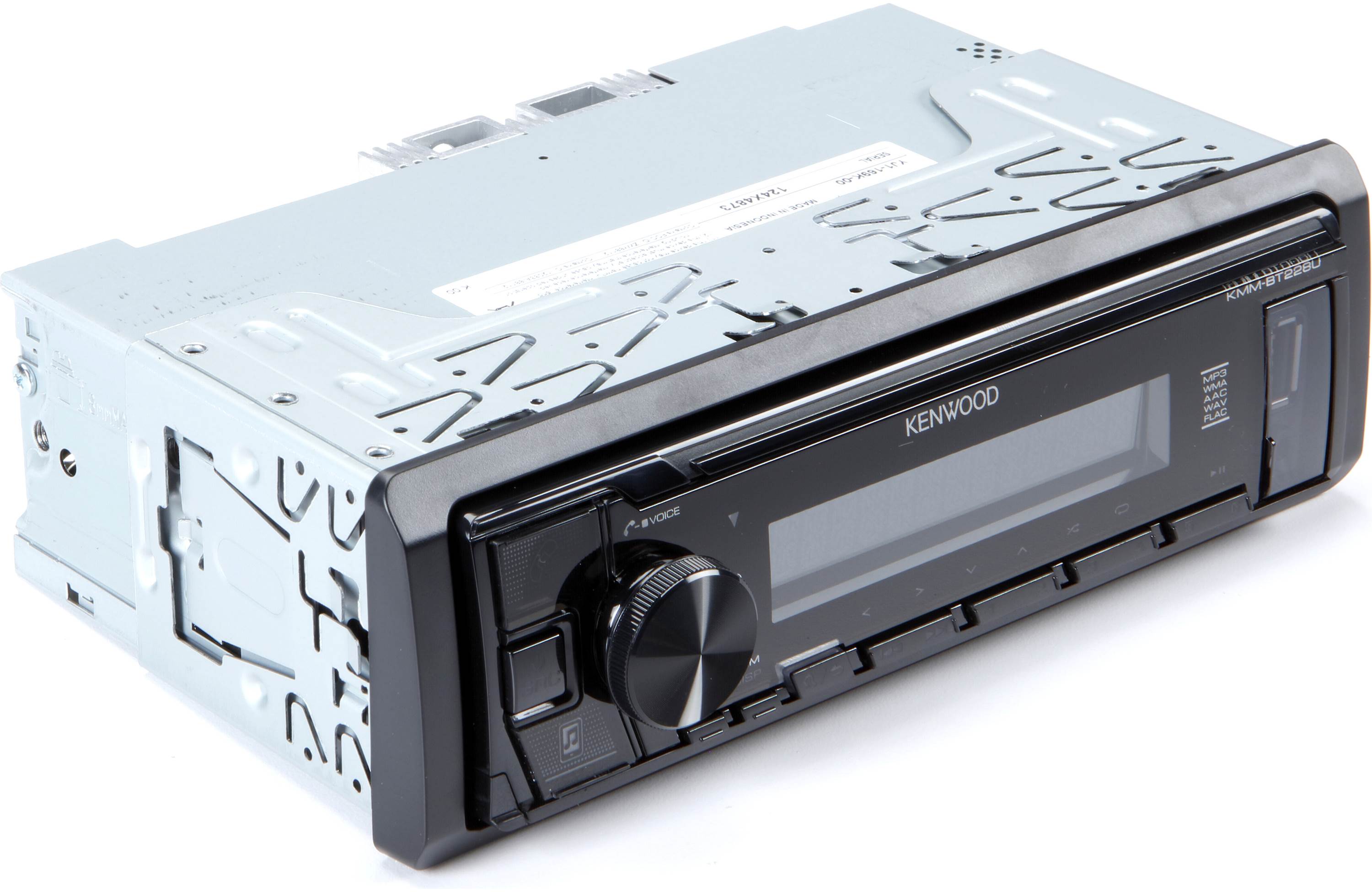 Kenwood KMM-BT228U 1-DIN Digital Media Receiver (Does not Play CDs) - Freemans Car Stereo