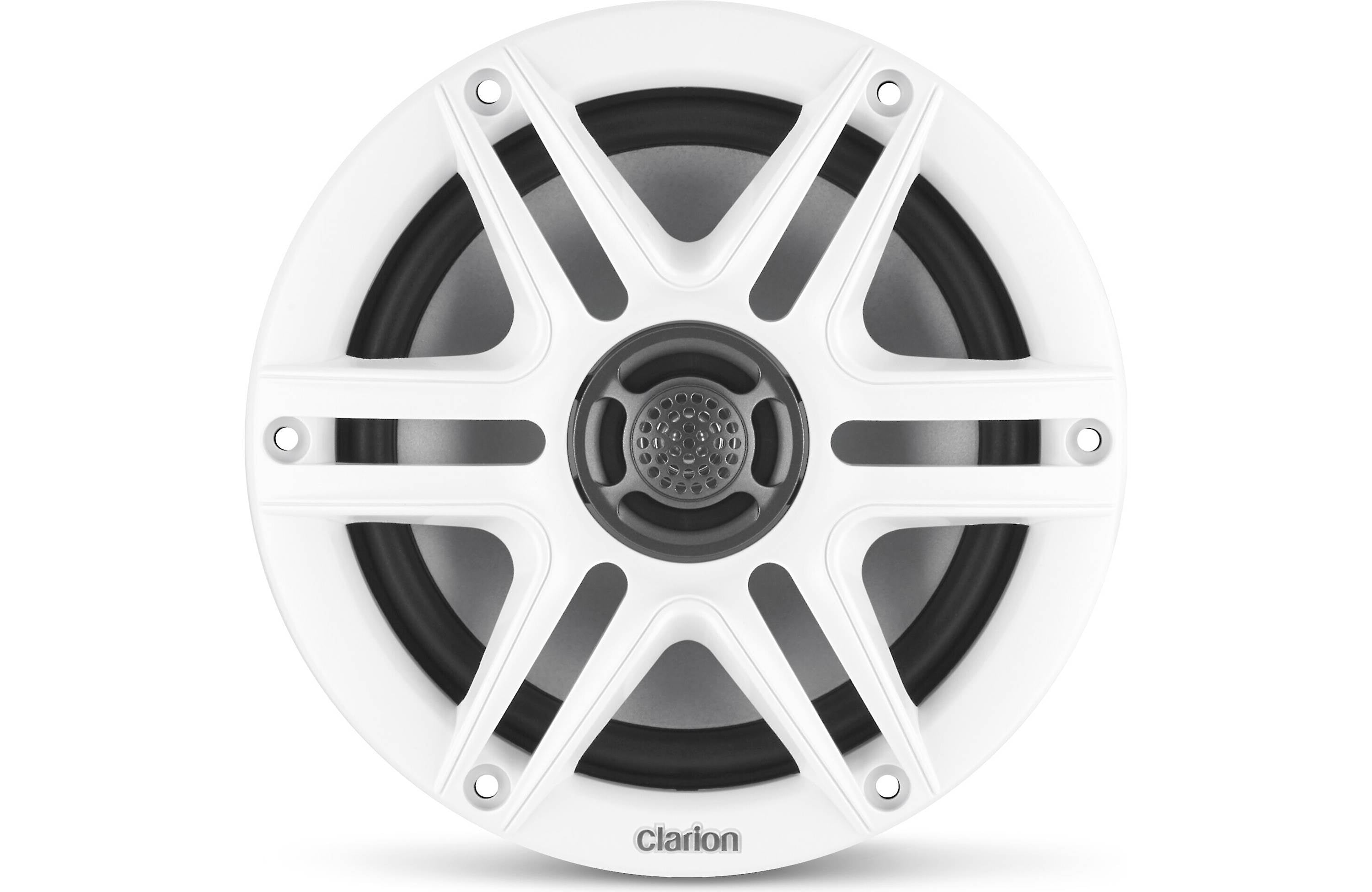 Clarion CMS-651-SWB x2 Pairs Speaker + CM2513WL Sub + XC2510 Amp Marine Bundle