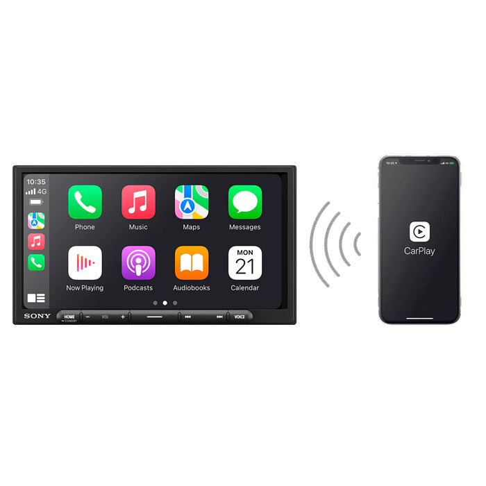 Sony XAV-AX4000 6.5" Digital Multimedia Receiver, Wireless Apple Carplay and Android Auto - Freemans Car Stereo
