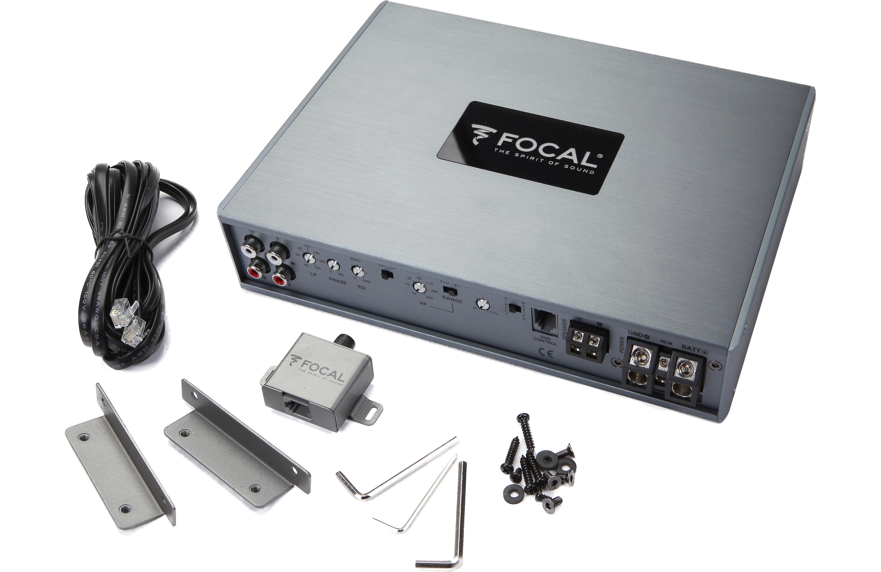 Focal FDP1.900 Mono Amplifier  — 850 watts RMS x 1 at 2 ohms