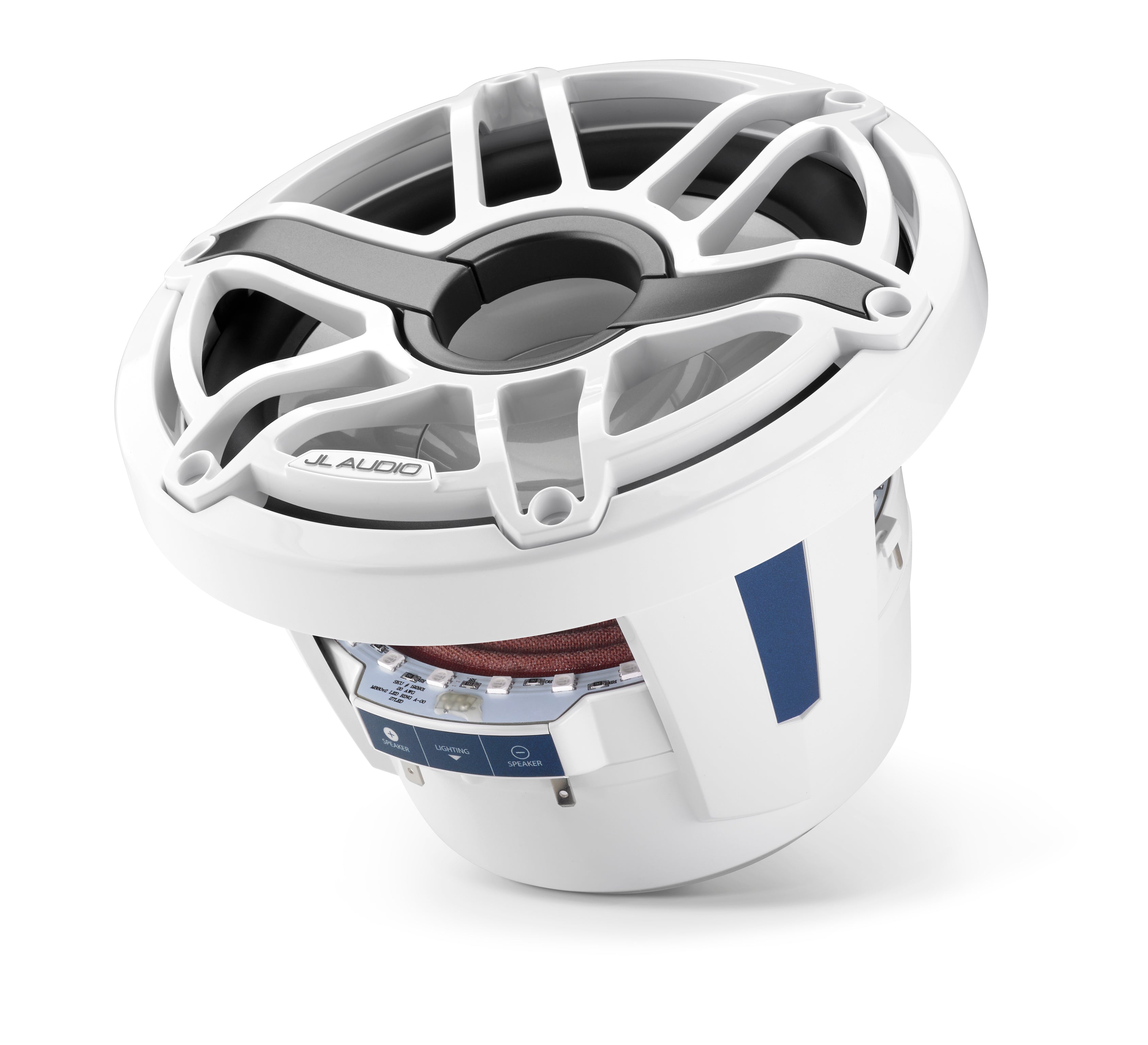 JL Audio M6-8IB-S-GwGw-i-4 8" Marine Subwoofer Driver w/ LED Lighting