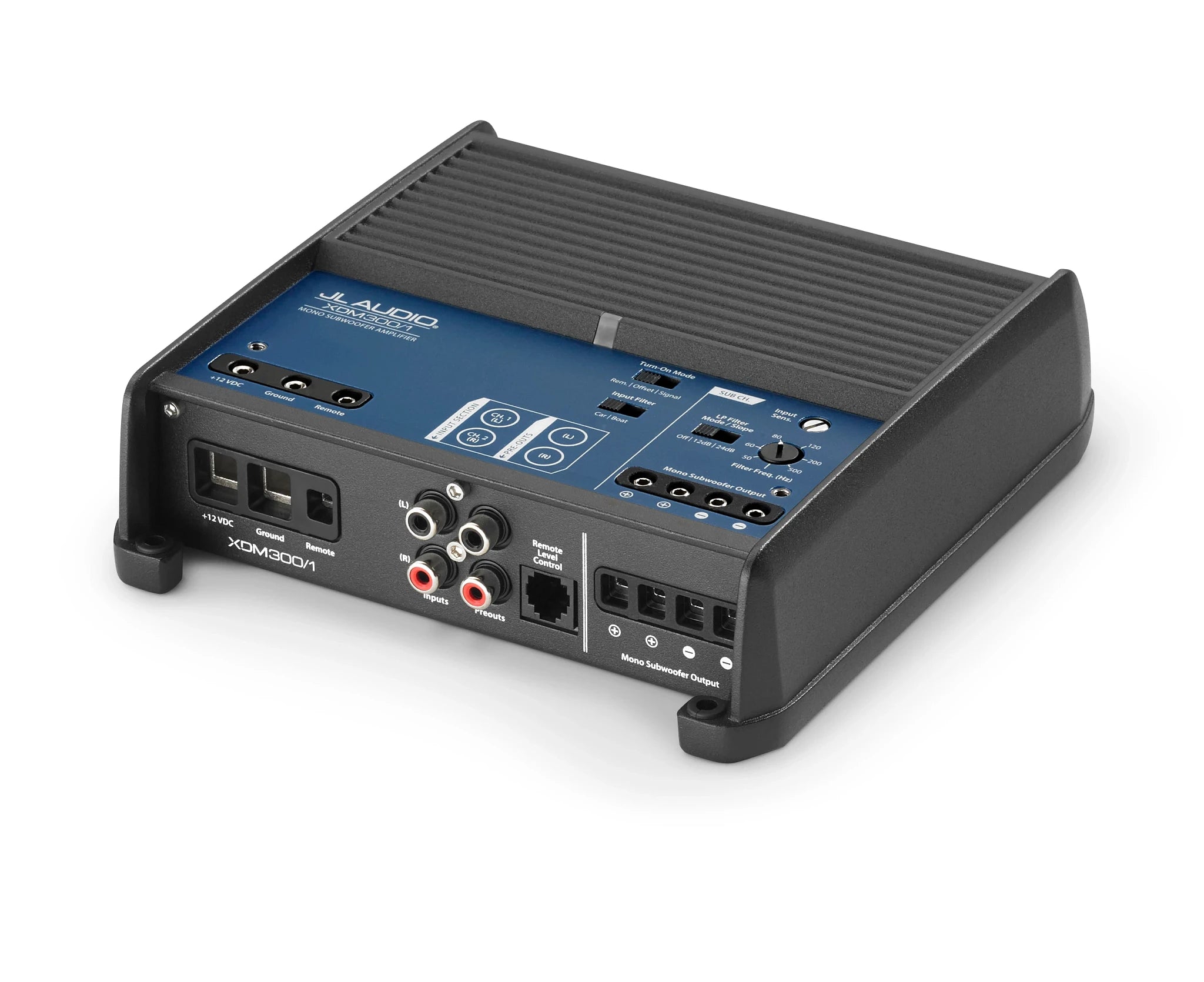 JL Audio XDM300/1 Monoblock, Class D, Car/Marine Subwoofer Amplifier, 300 W
