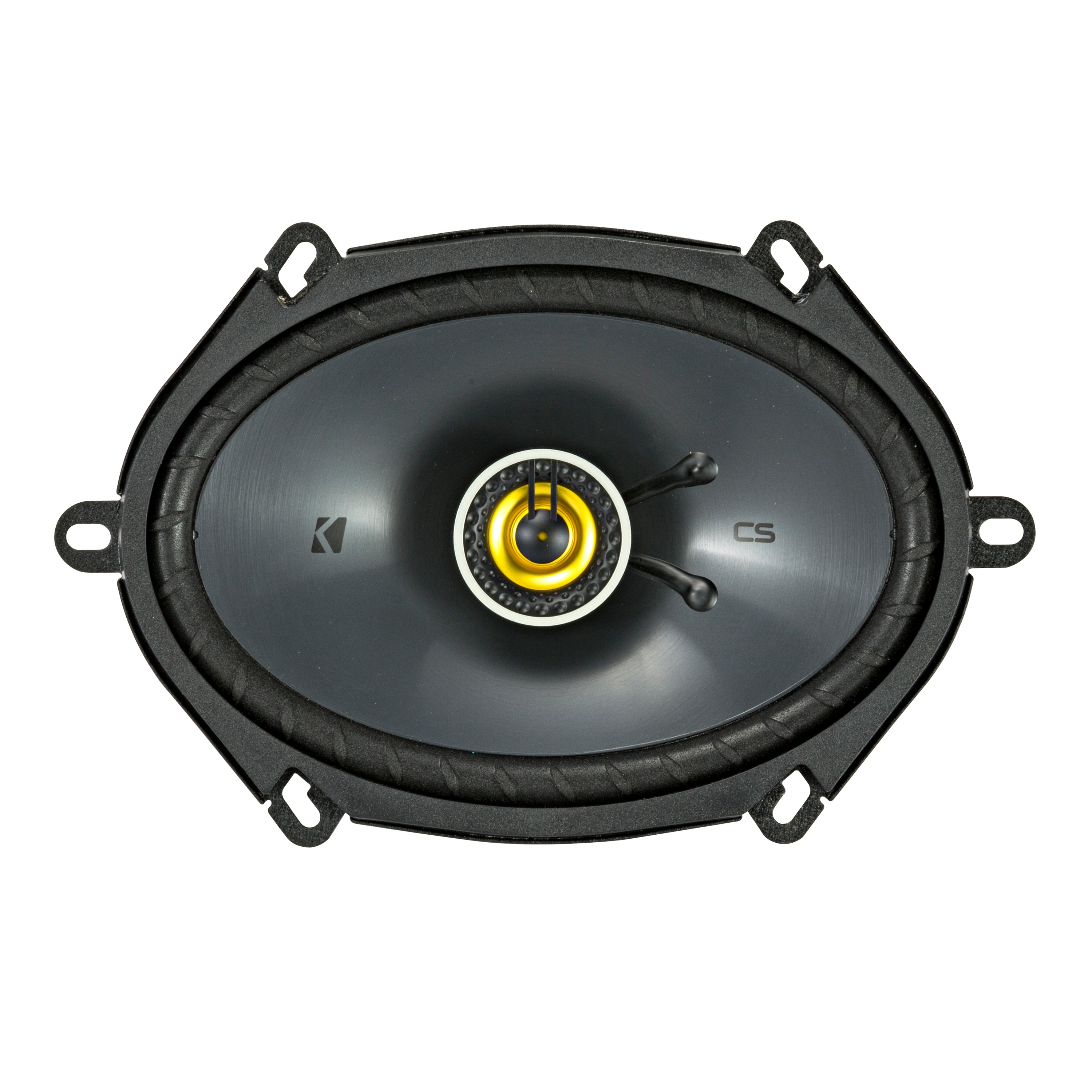 Kicker 46CSC684 x2 Pairs 6"x8" 2-Way Speakers + 46CXA360.4T Amplifier Bundle - Freemans Car Stereo