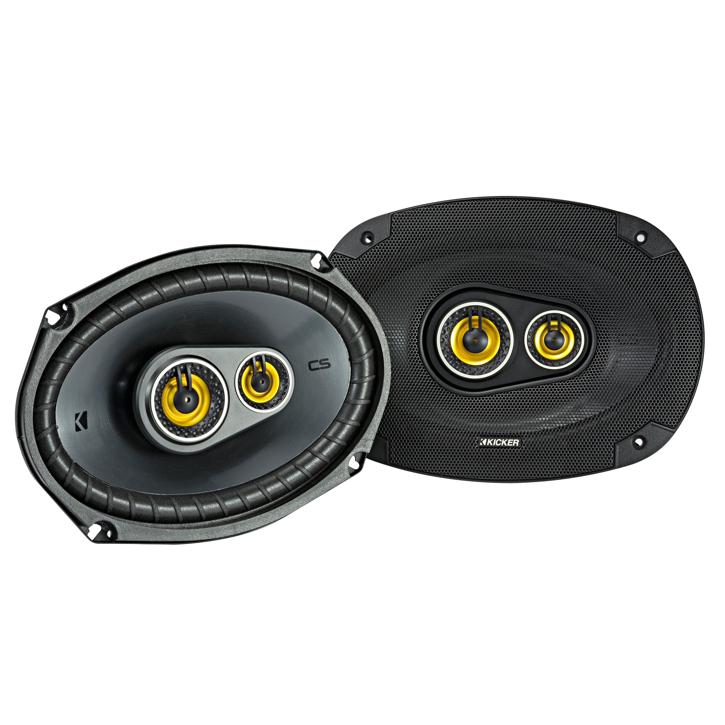Kicker 46CSC6934 CS-Series 6x9-inch 3-Way Speakers - Freemans Car Stereo
